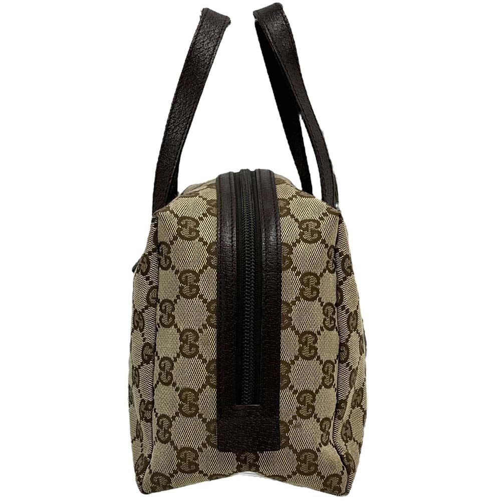 Gucci Handbag GG Canvas Handheld Beige Brown - Picture 5 of 10